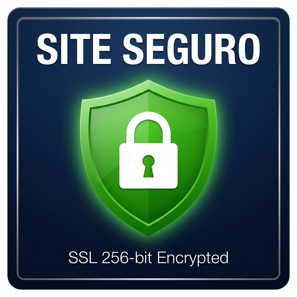 Site Seguro SSL 256-bit